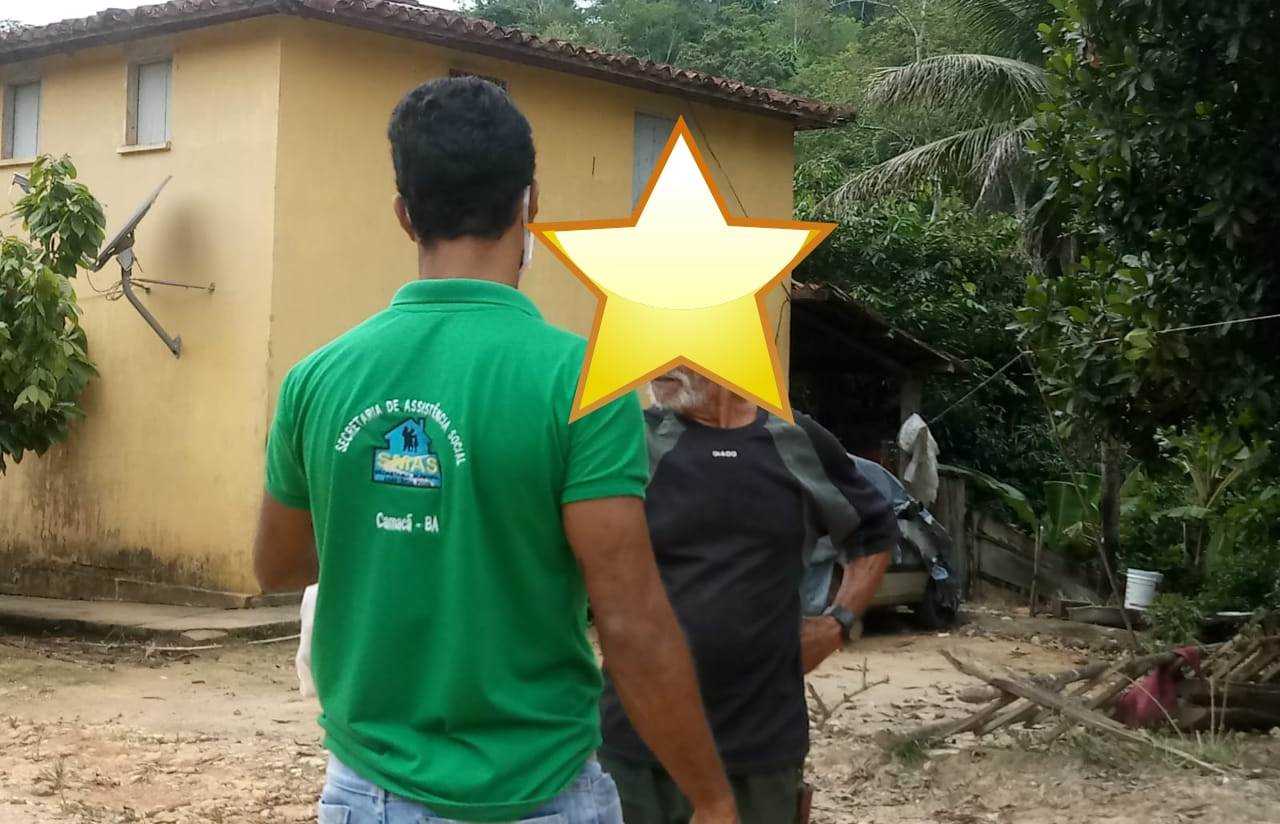 Camacã: Famílias de Leoventura e Zona Rural recebem alimentos e outras necessidades

